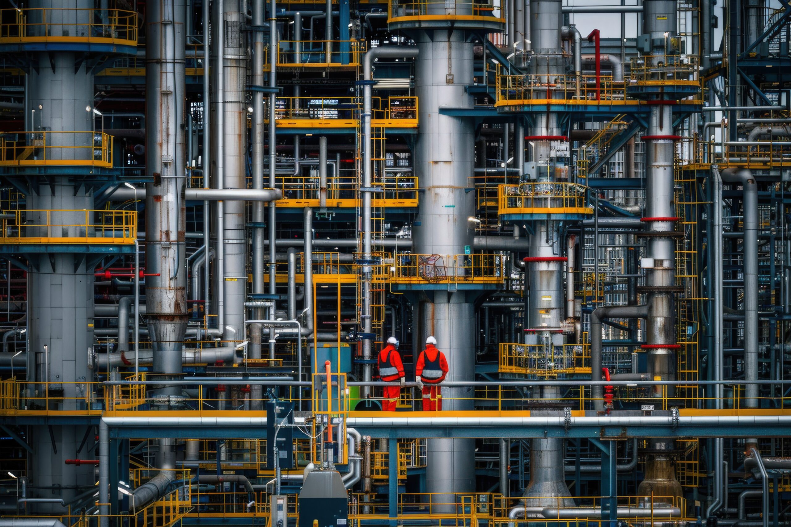設備保全作業を行う技術者